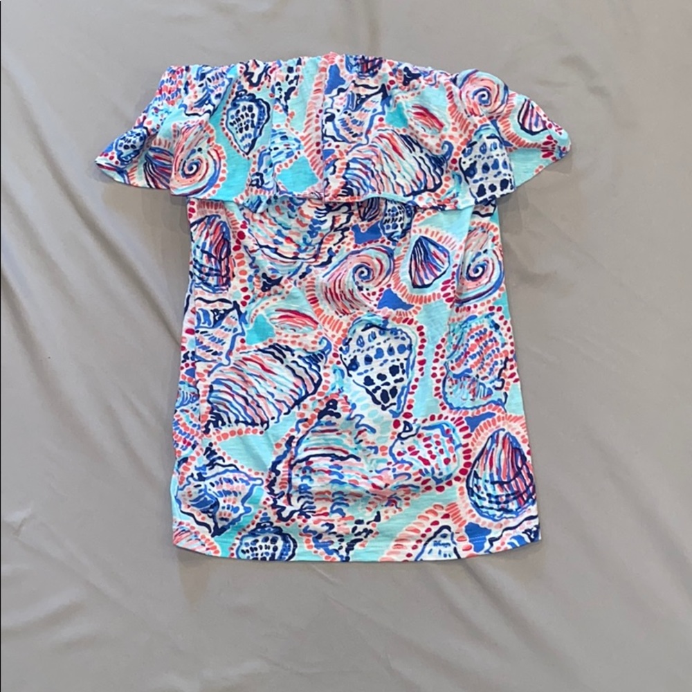 Strap-less Lilly Pulitzer Top